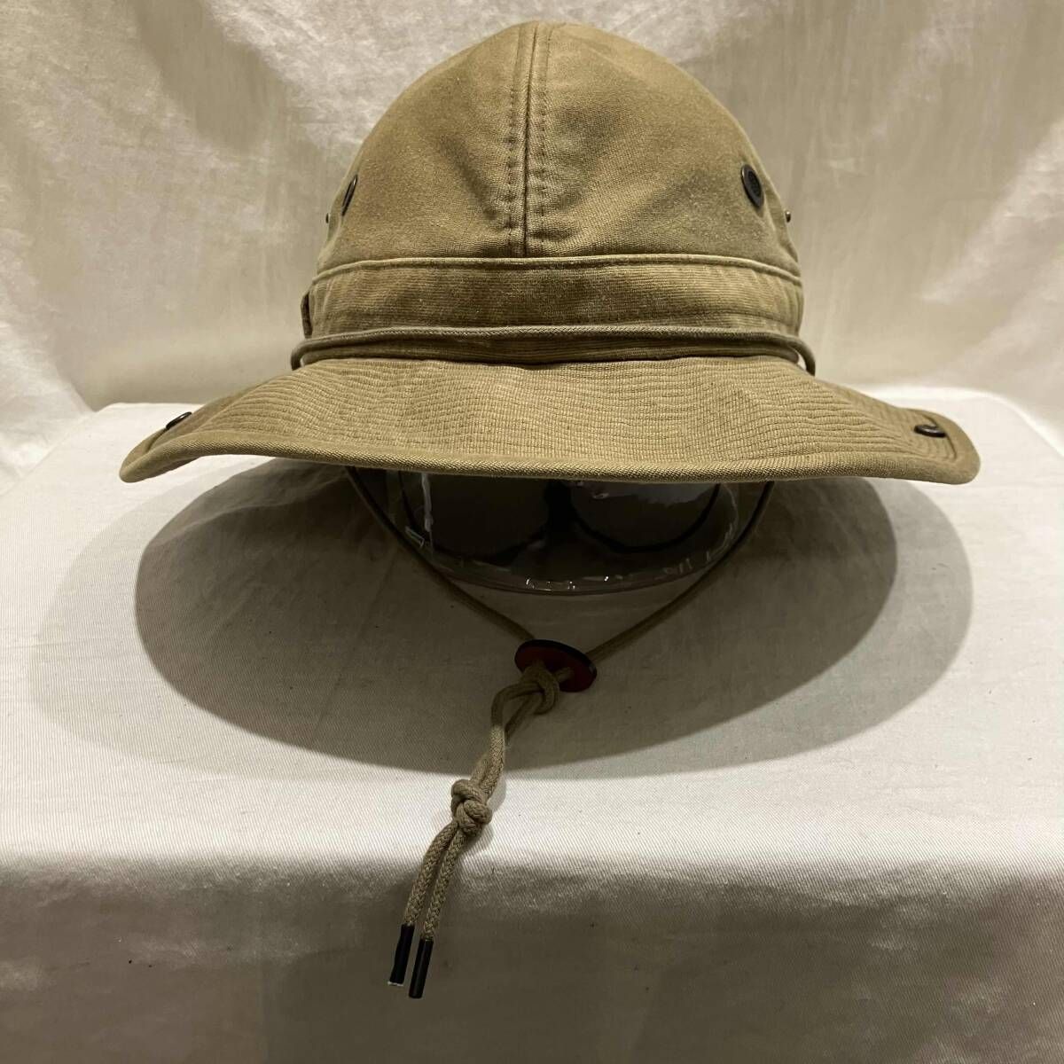 RRL ワークキャップ サファリハット カーキ ダブルアールエル