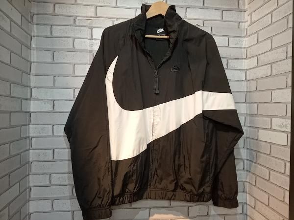 NIKEナイキ その他ジャケット AR 3133 010 ビッグスウォッシュ ナイロンジャケット ブラック スポーツ