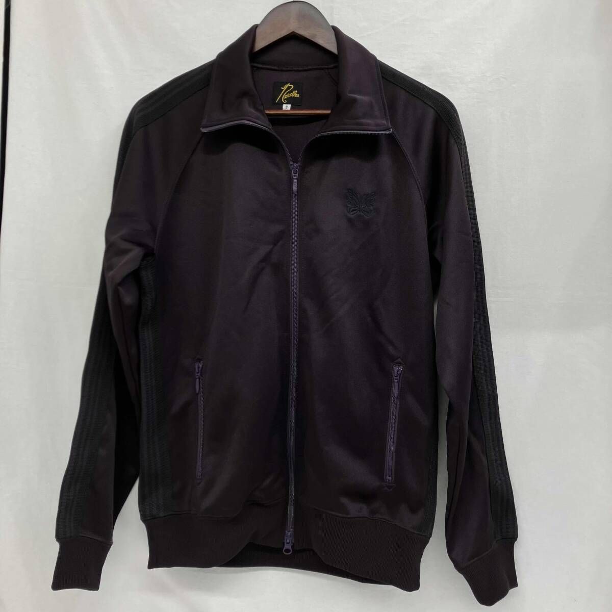 NEEDLES ニードルス PU 271 Track Jacket-Poly Smooth Dk.Purple サイズS 24 AW