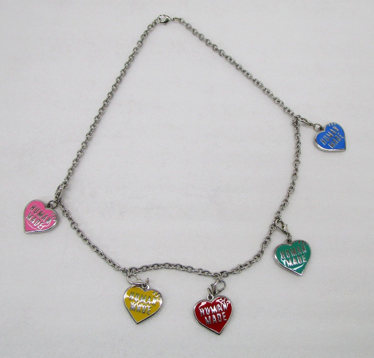 アクセサリー HUMAN MADE FIVE HEART NECKLACE Silver Human Made Five Heart Necklace Silver