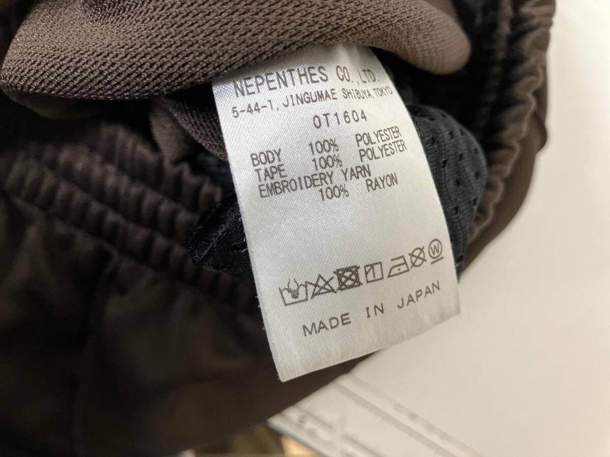 NEEDLES ニードルス TRACK PANTS トラックパンツ BROWN ブラウン