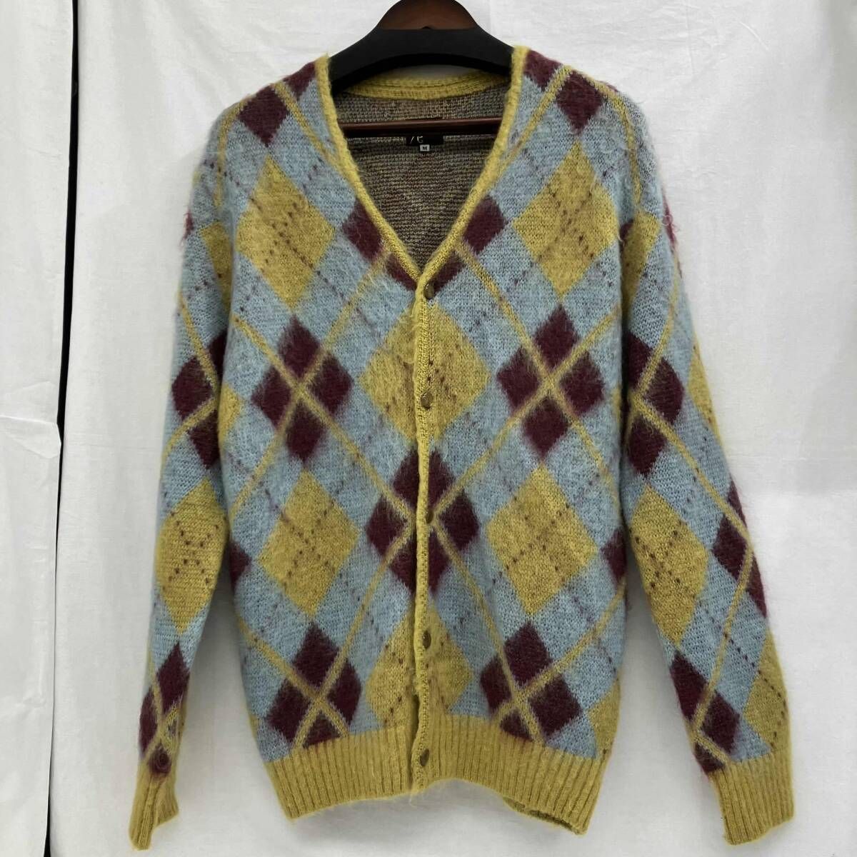 Needles ニードルス カーディガン J 0256 アーガイル柄 サイズM