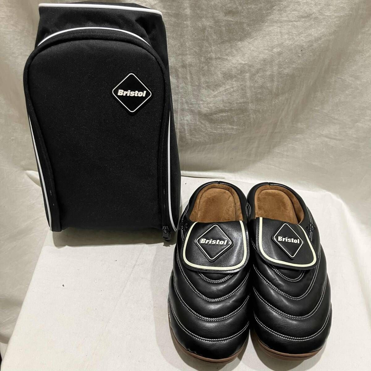F. C. Real Bristol サンダル SUSABU FLAP SANDALS ブラック エフシー ルブリストル