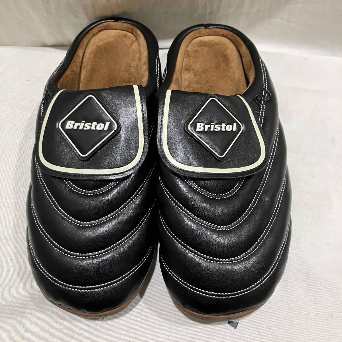 F C Real Bristol サンダル SUSABU FLAP SANDALS ブラック エフシー ルブリストル