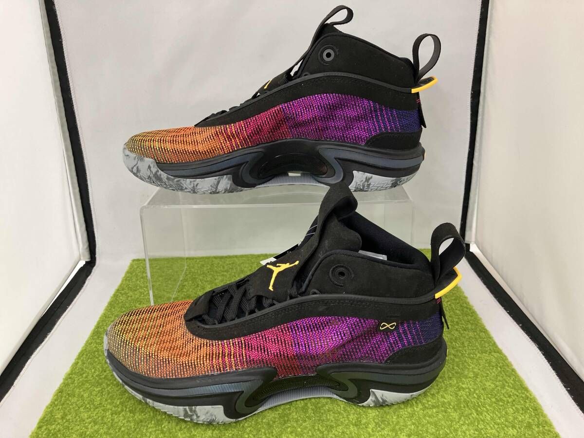 NIKE AIR JORDAN XXXVI PF Black Deadly Pink Court Purple Laser