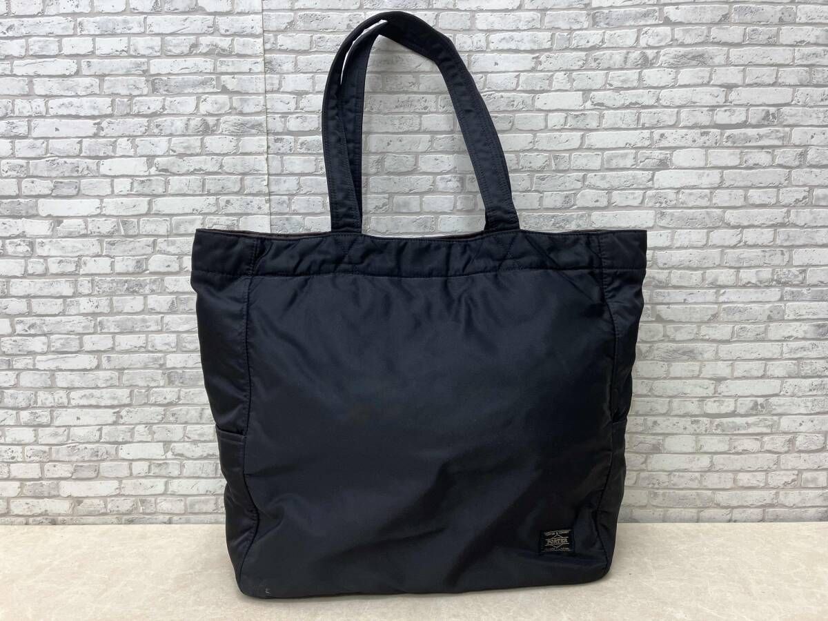 PORTER ポーター CREAM クリーム トートバッグ 吉田カバン ブラック