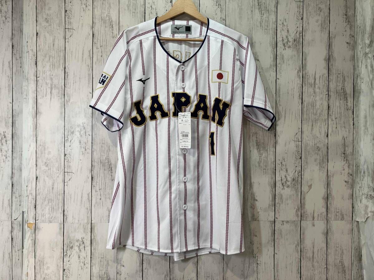 侍ジャパン 半袖ユニフォーム 森下 翔太 背番号1 L