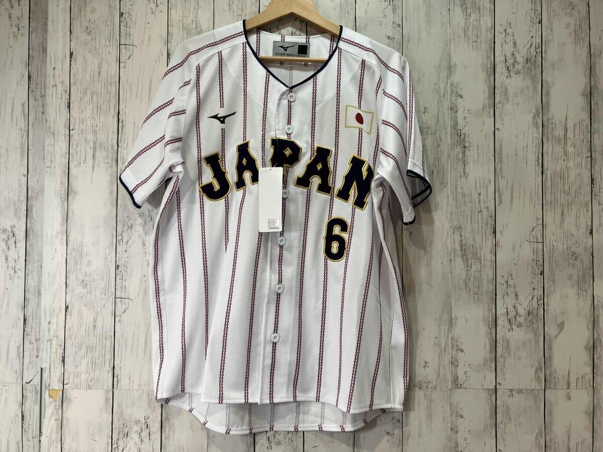 侍ジャパン 半袖ユニフォーム 村林 一輝 背番号6 M