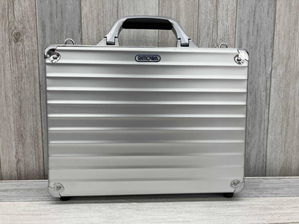 RIMOWA リモワ 2way アタッシュケース トパーズ ショルダー シルバー