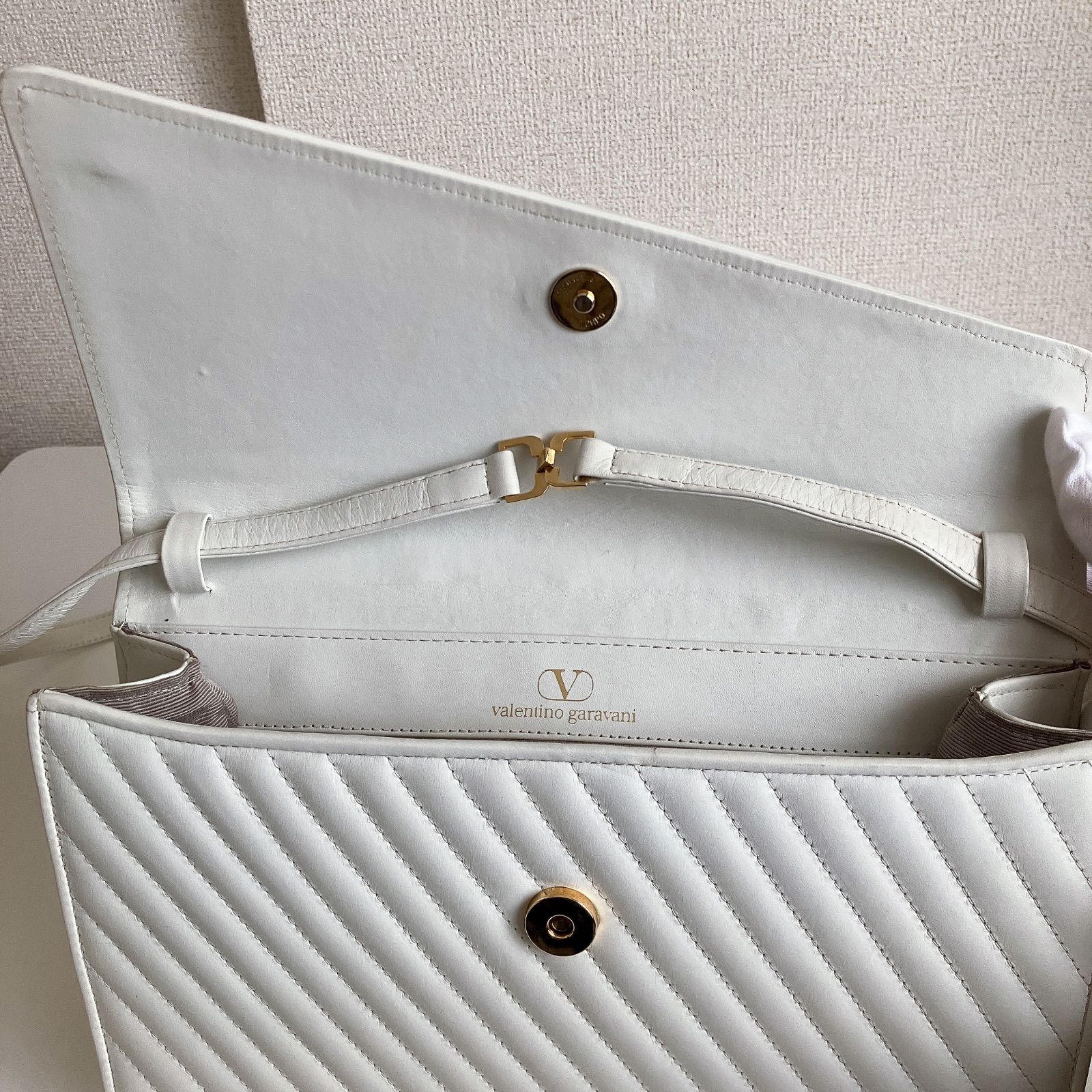 VALENTINO GARAVANI ヴァレンティノ ガラバーニ 白 ホワイト 