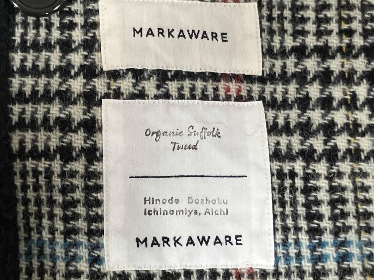 MARKAWARE/マーカウェア/コート/オーガニックサフォークツイード