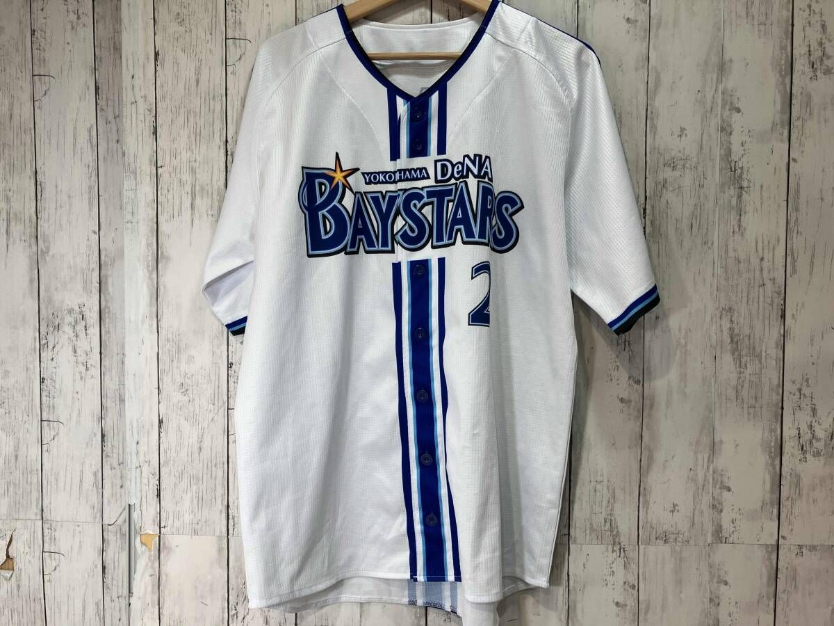 横浜DeNAベイスターズ 半袖ユニフォーム 牧 秀悟 2 ホワイト 白 L