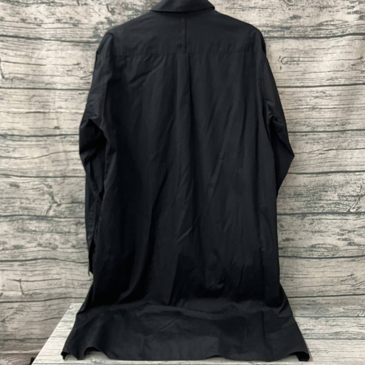 YOHJI YAMAMOTO S YTE ヨウジヤマモト サイト 長袖シャツ レオパード Lサイズ ロングレイヤード