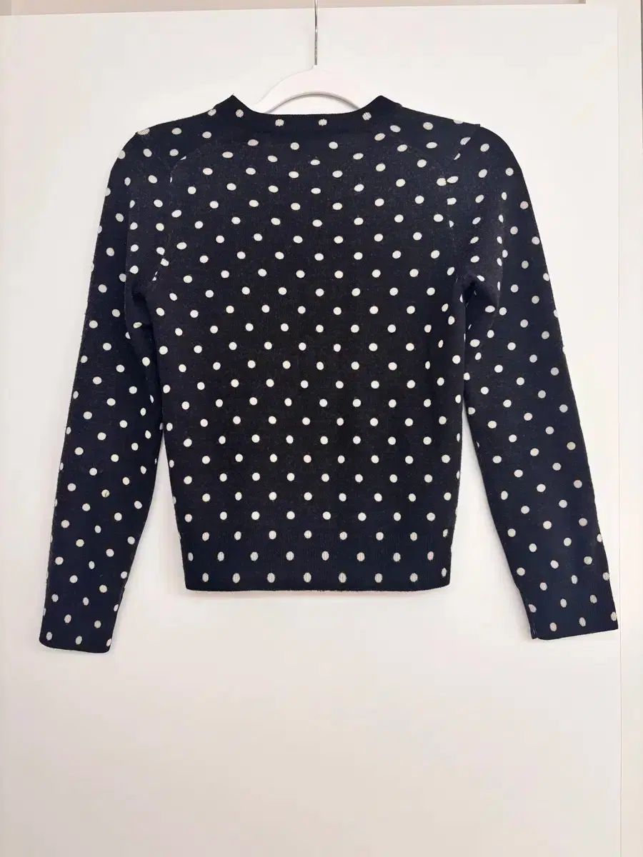 ブラックコムデギャルソン　ニット　ドット コム・デ・ギャルソン ブラック ドット ニット xs