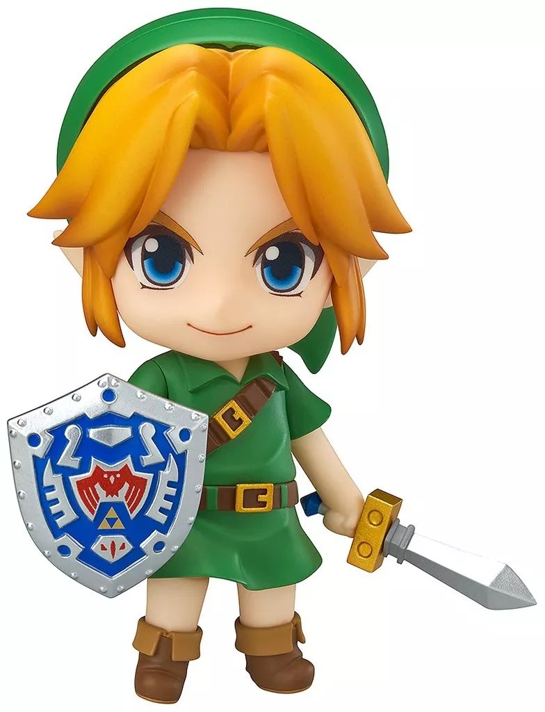 ねんどろいど　ゼルダの伝説 リンク ムジュラの仮面3Dver. 新品】フィギュア ねんどろいど リンク ムジュラの仮面3D Ver