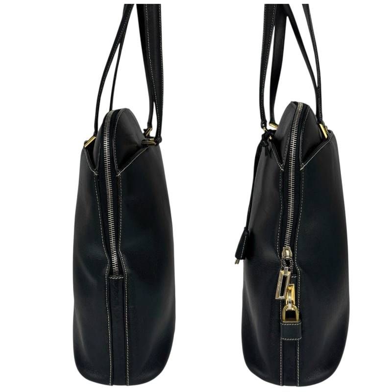 Salvatore 美品 フェラガモ トートバッグ カデナ 鍵 ゴールド金具 A4可 