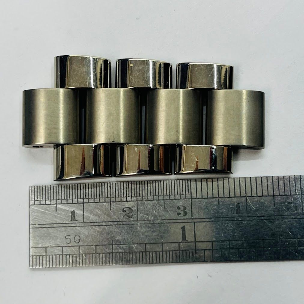 中古】オリス 純正 ブレスチタン 07 8 24 70PEB エッジポリッシュ LINK