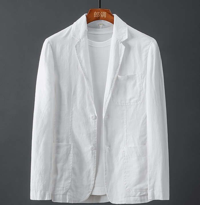 サマージャケット 亜麻