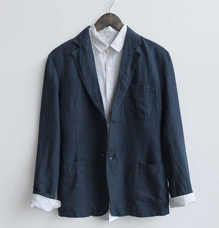 テーラードジャケット リネンジャケット