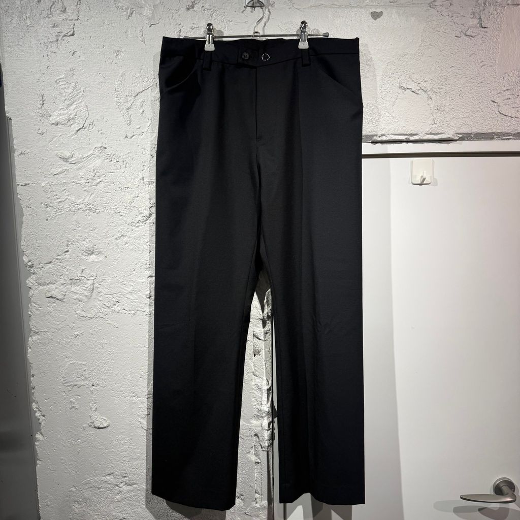 SUNSEA サンシー 22SS N.M OXFORD W/耳 TEKETEKE PANTS テーパード