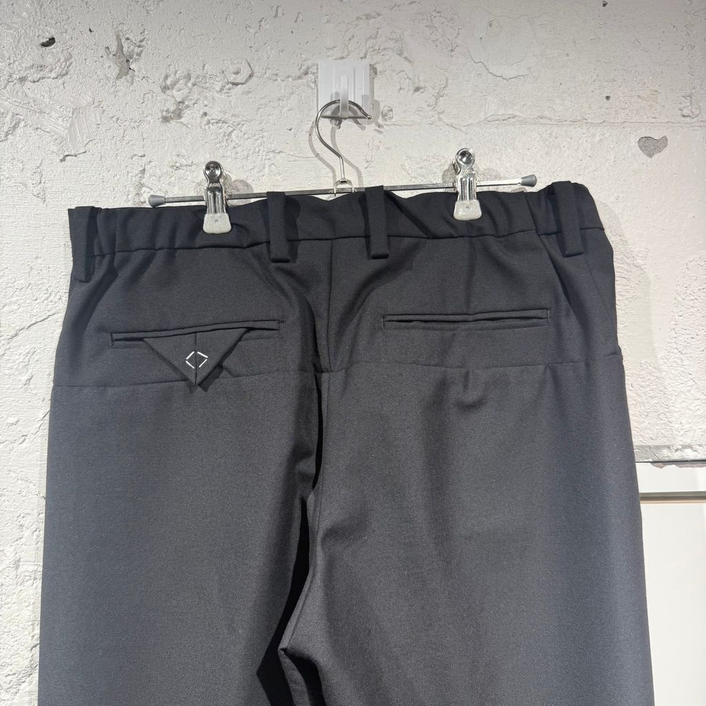 SUNSEA サンシー 22SS N.M OXFORD W/耳 TEKETEKE PANTS テーパード