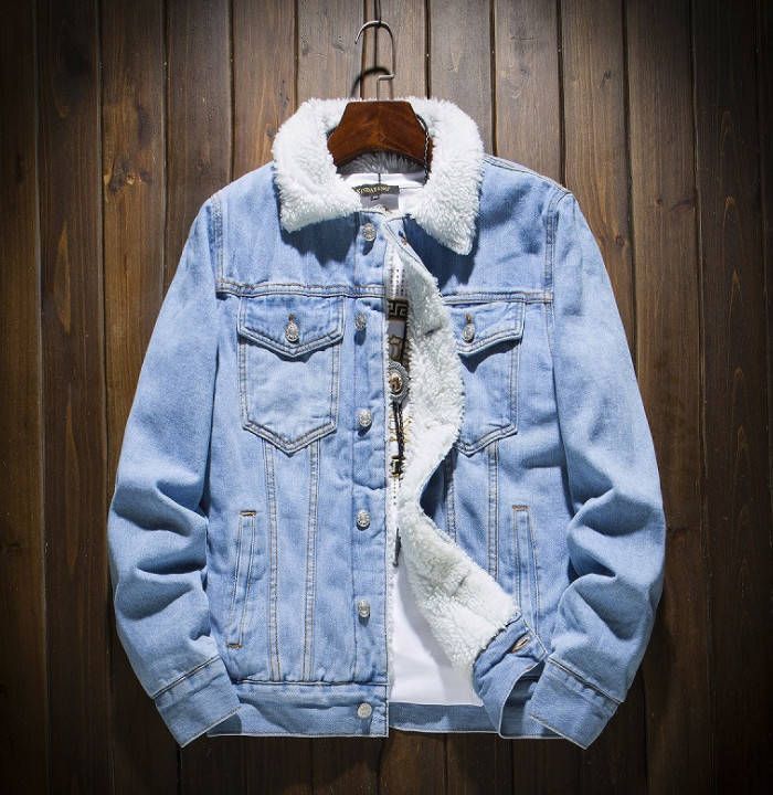 メンズジージャン ムートンジャケット
