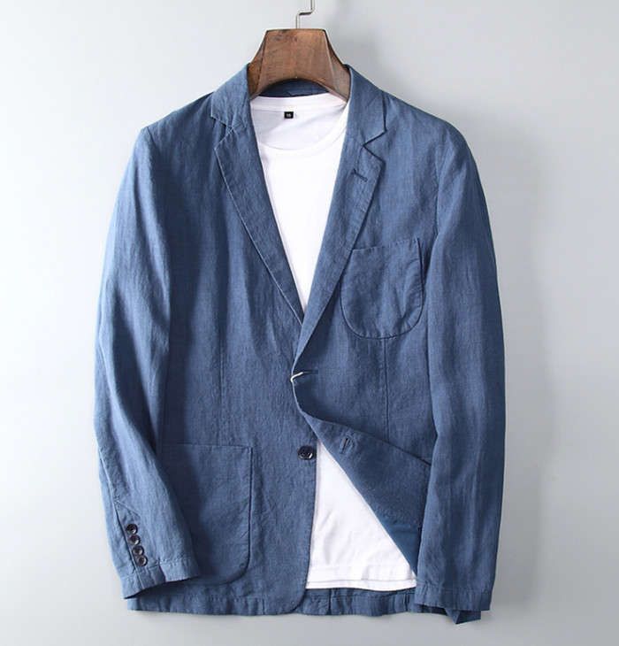 テーラードジャケット リネンジャケット