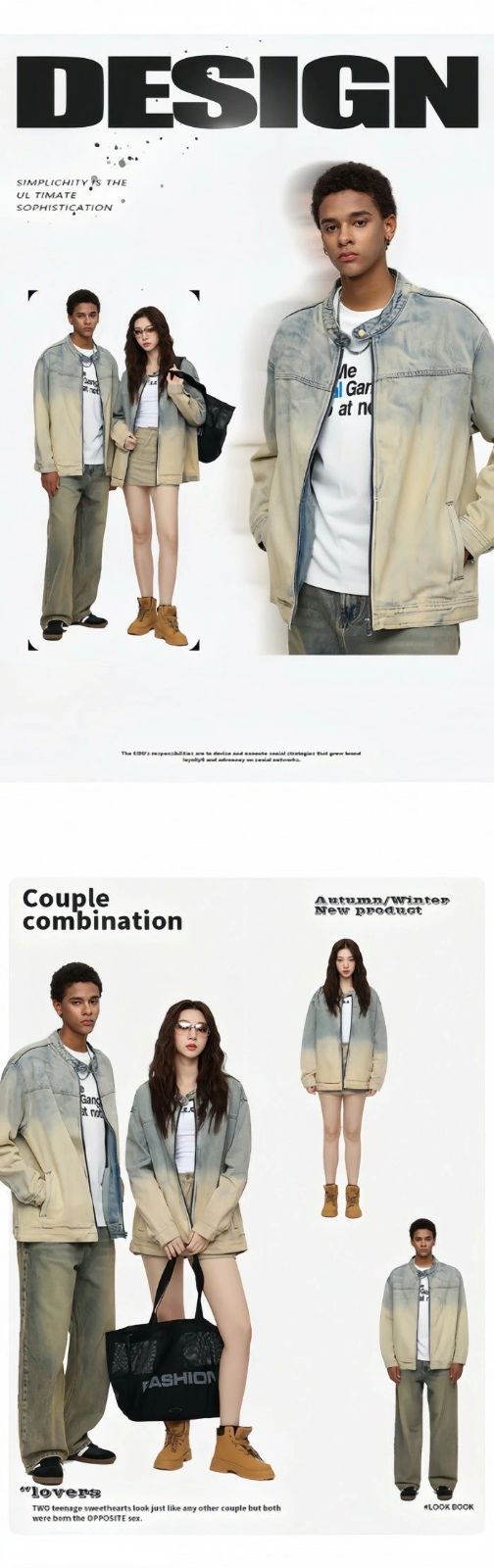 アウター デニムジャケット ショートコート ジージャン 綿 ダメージ加工 シンプル カジュアルジャケット Gジャン カーディガン スタンドカ