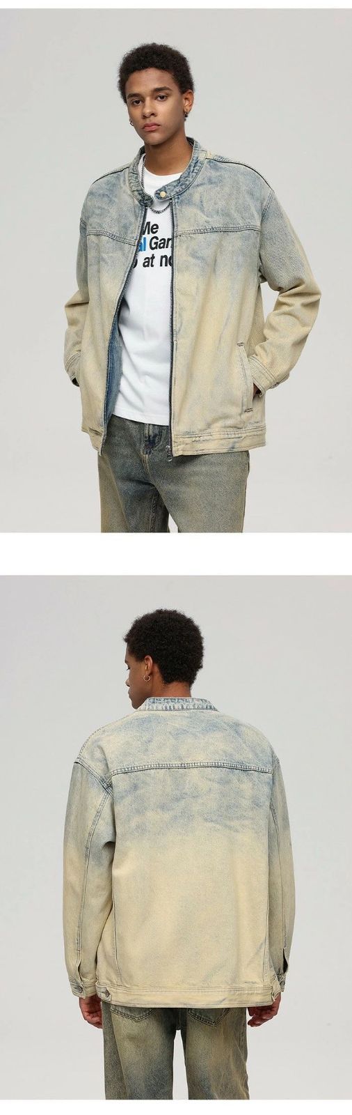 カーディガン スタンドカ