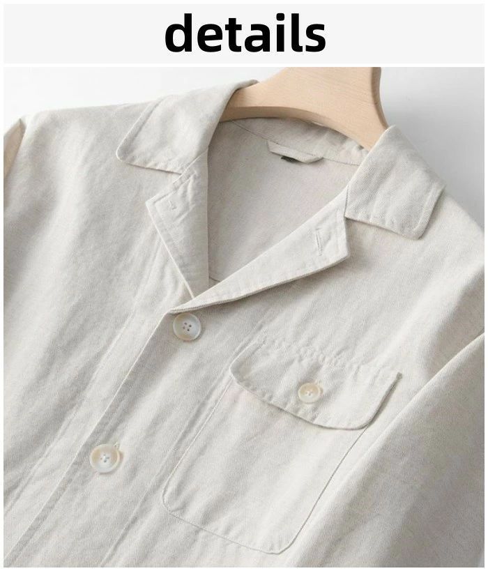 綿麻 ジャケット