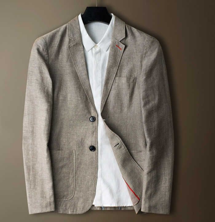 無地 カジュアルジャケット