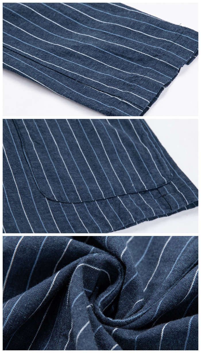 綿麻 メンズブレザー