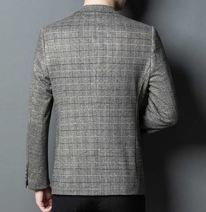 チェック柄 テーラードジャケット