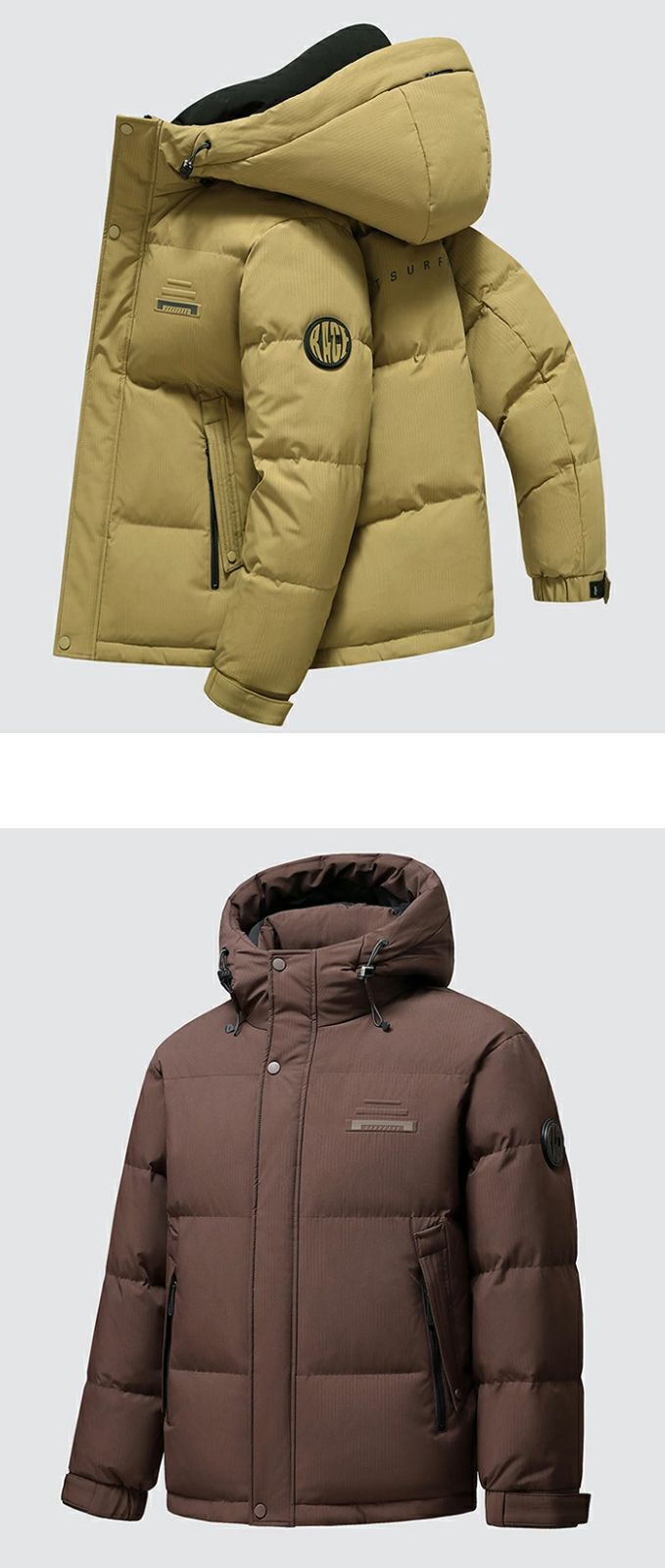 フード付き 防寒