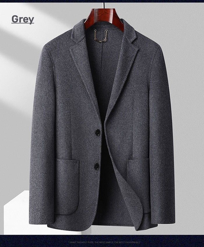  ウール混 メルトンジャケット メンズ テーラードジャケット スリムジャケット カジュアルジャケット ブレザー 無地 ビジネスジャケット 2つ コート ジャケット ファッション