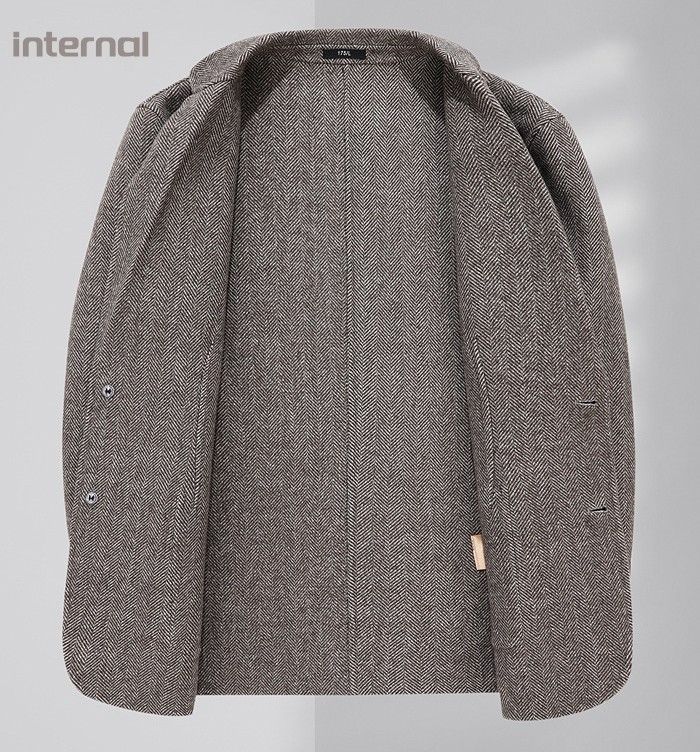 ウール混 メルトンジャケット