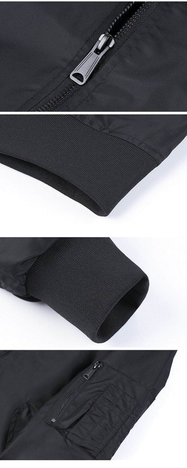 ブルゾン ジップアップ