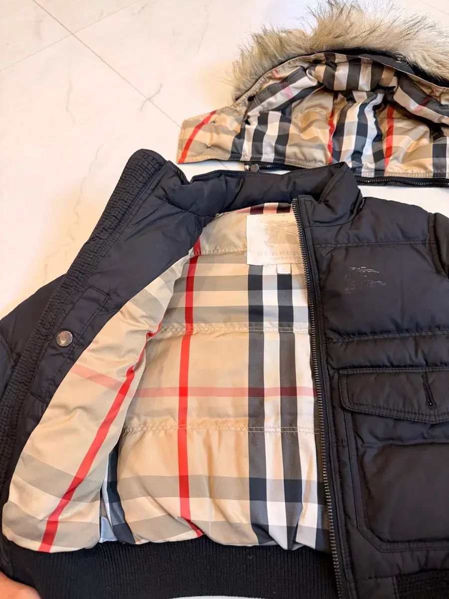 バーバリー チルドレン キッズ ダウン 3 Y