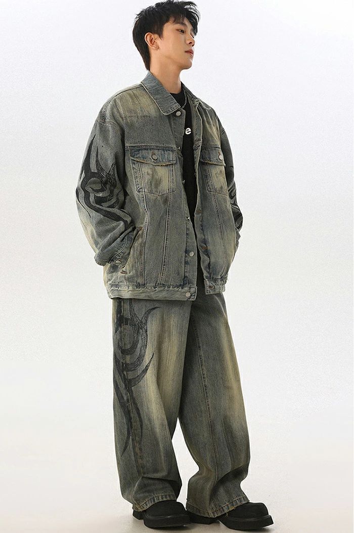 綿 デニムジャケット