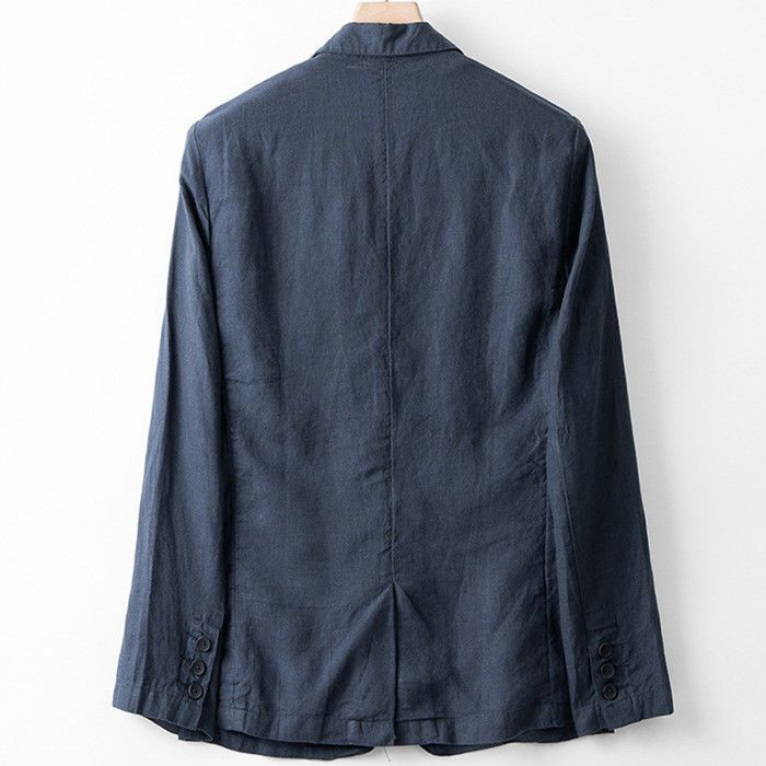  テーラードジャケット リネン ジャケット メンズ ブレザー 無地 サマージャケット 亜麻 カジュアルジャケット 二つボタン ビジネス テ コート ジャケット ファッション