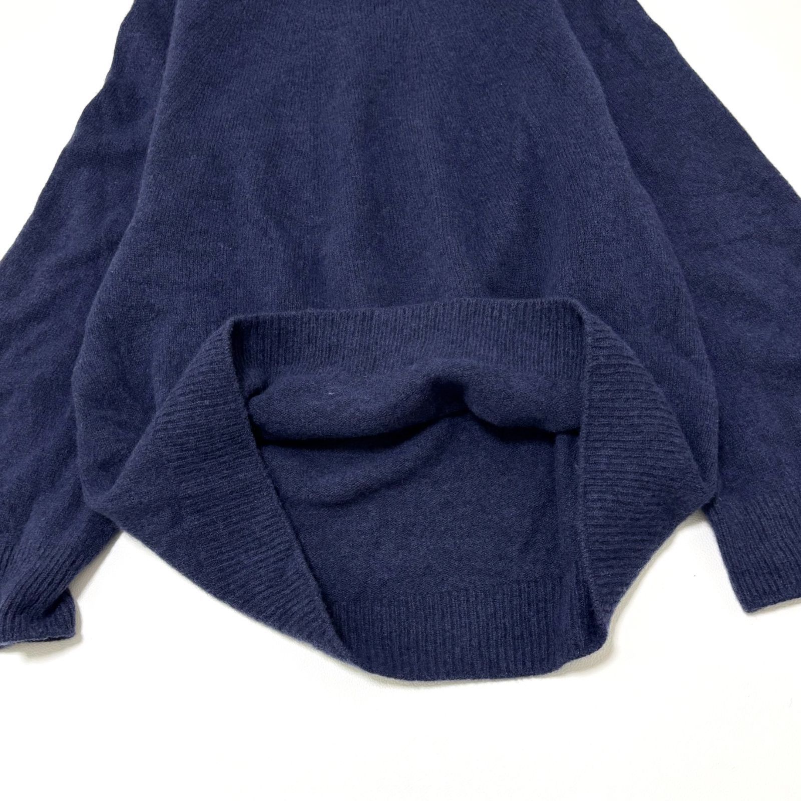 IENA カシミヤシルク混コクーンニット ネイビー　タグ付き ◇IENA◇カシミヤシルク混コクーンニット - メルカリ