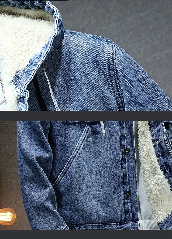 フード付き ジージャン