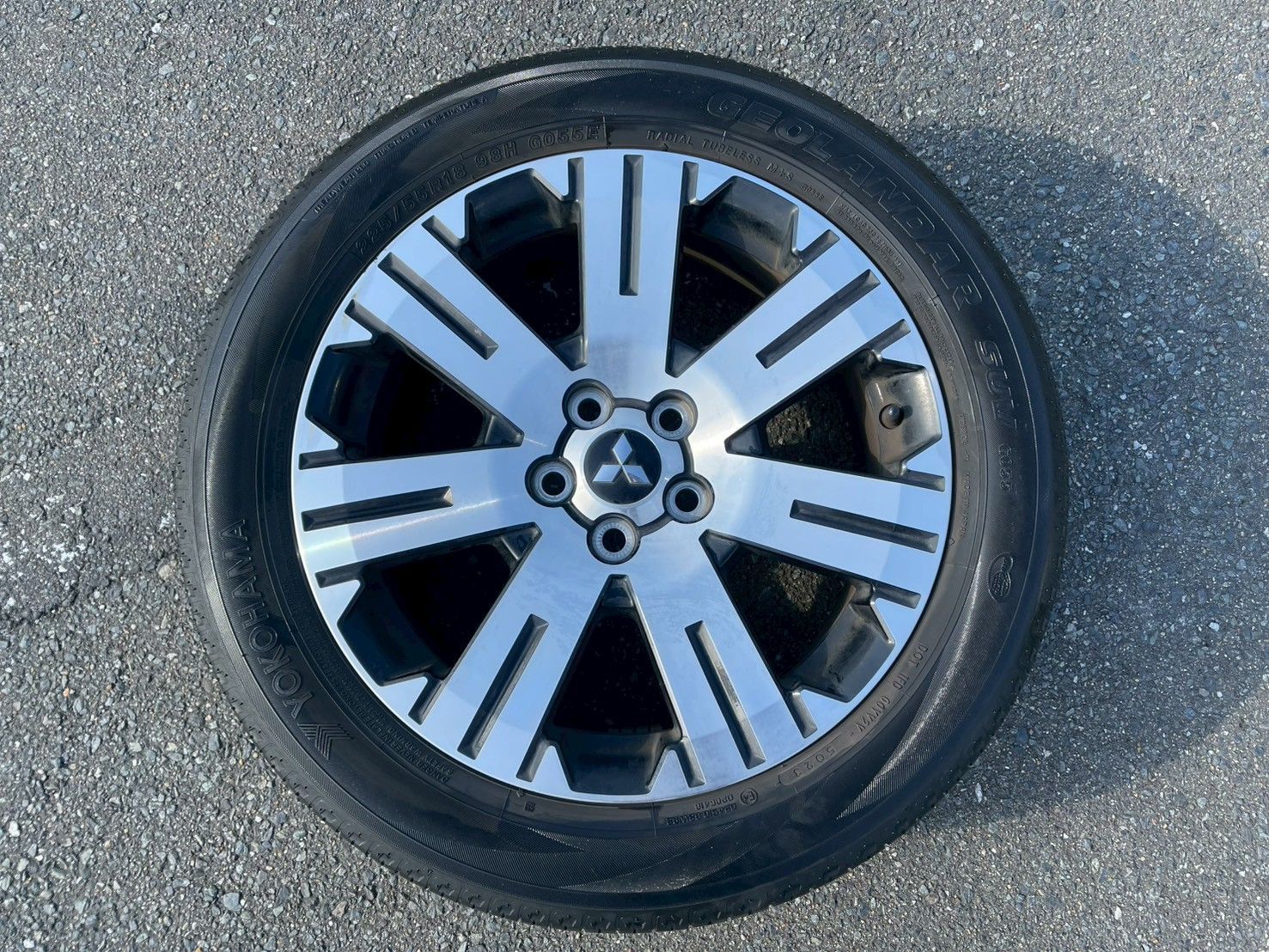 ㊲ 新型デリカメッキホイール入荷 タイヤセット な送料コミ