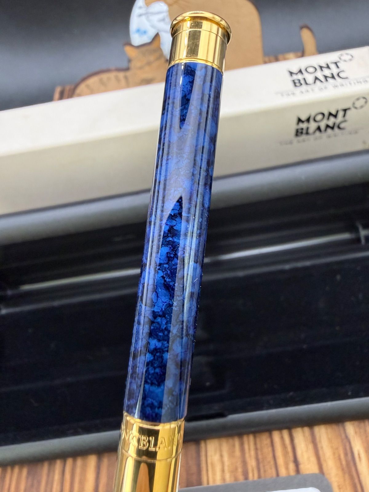  シャーペン 0 5 ノブレス NO 18440 ブルー 猫のペン屋 シャープペンシル本体 シャープペンシル