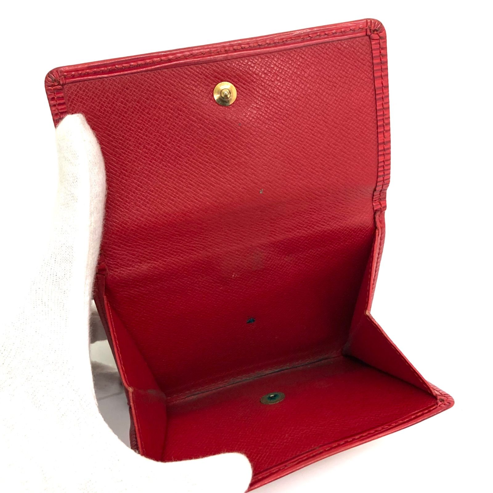 ◇LOUIS VUITTON◇ルイヴィトン エピ ポルトモネビエカルトクレディ 三 