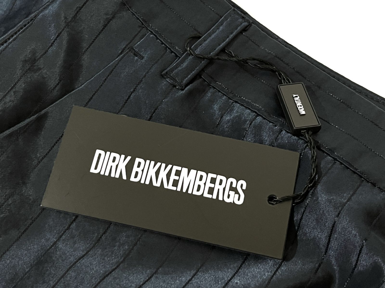  00 s ヴィンテージ アーカイブ イタリア製 DIRK BIKKEMBERGS ダークビッケンバーグ シャドーストライプ トラウザーズ KWY スラックスパンツ スラックス パンツ