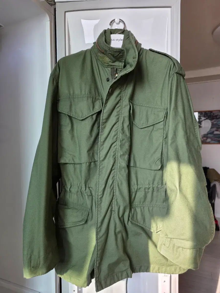 アルファ インダストリーズ カーキ色 マウンテンパーカー アウター M-65 オリジナル