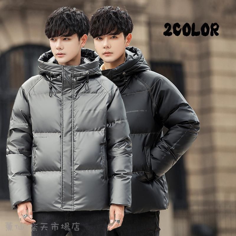 ダウンジャケット メンズ ライトダウン コート 軽量 防風 プリント 撥水 透湿 ブルゾン ライト アウトドア 軽登山 男女兼用