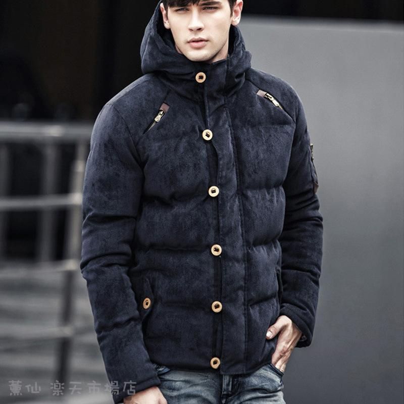  中綿ジャケット メンズ ダウンジャケット キルティング ジャケット 厚手 アウター 防寒着 綿入れ フード付き 防風 冬服 秋物 秋冬 ショート コート ジャケット ファッション