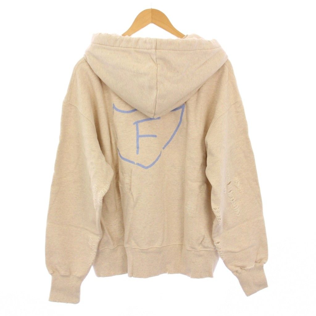 フラグスタフ FLAGSTUFF CAT BORO AFTER HOODIE プルオーバーパーカー